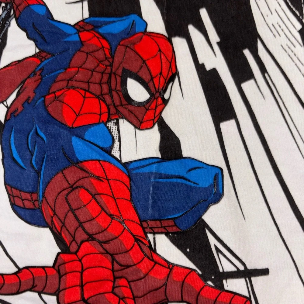 Disney Spider-Man Kids Costume Shirt - Black, Red & Blue - Picture 4 of 5